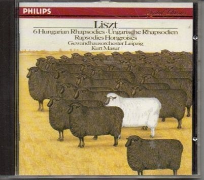 Liszt: 6 Hongaarse Rapsodieën - Gewandhausorchester Leipzig, Overige componisten, Ophalen of Verzenden, Zo goed als nieuw, Romantiek