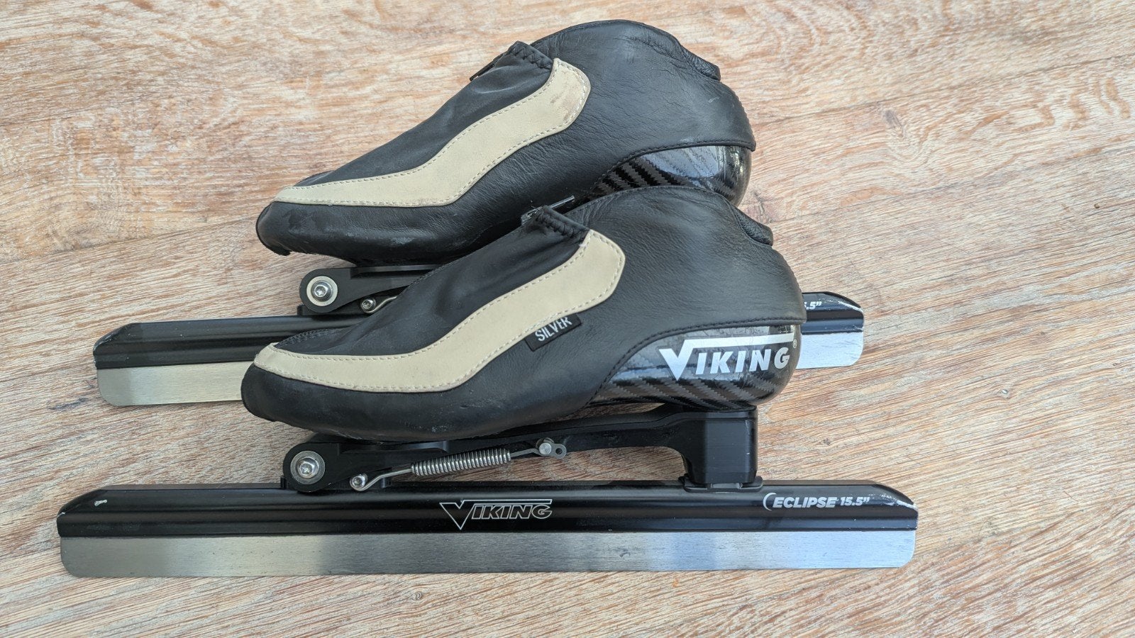 Viking Silver klapschaatsen - Zo goed als nieuw - Maat 37, Ophalen, Zo goed als nieuw, Noren, Viking