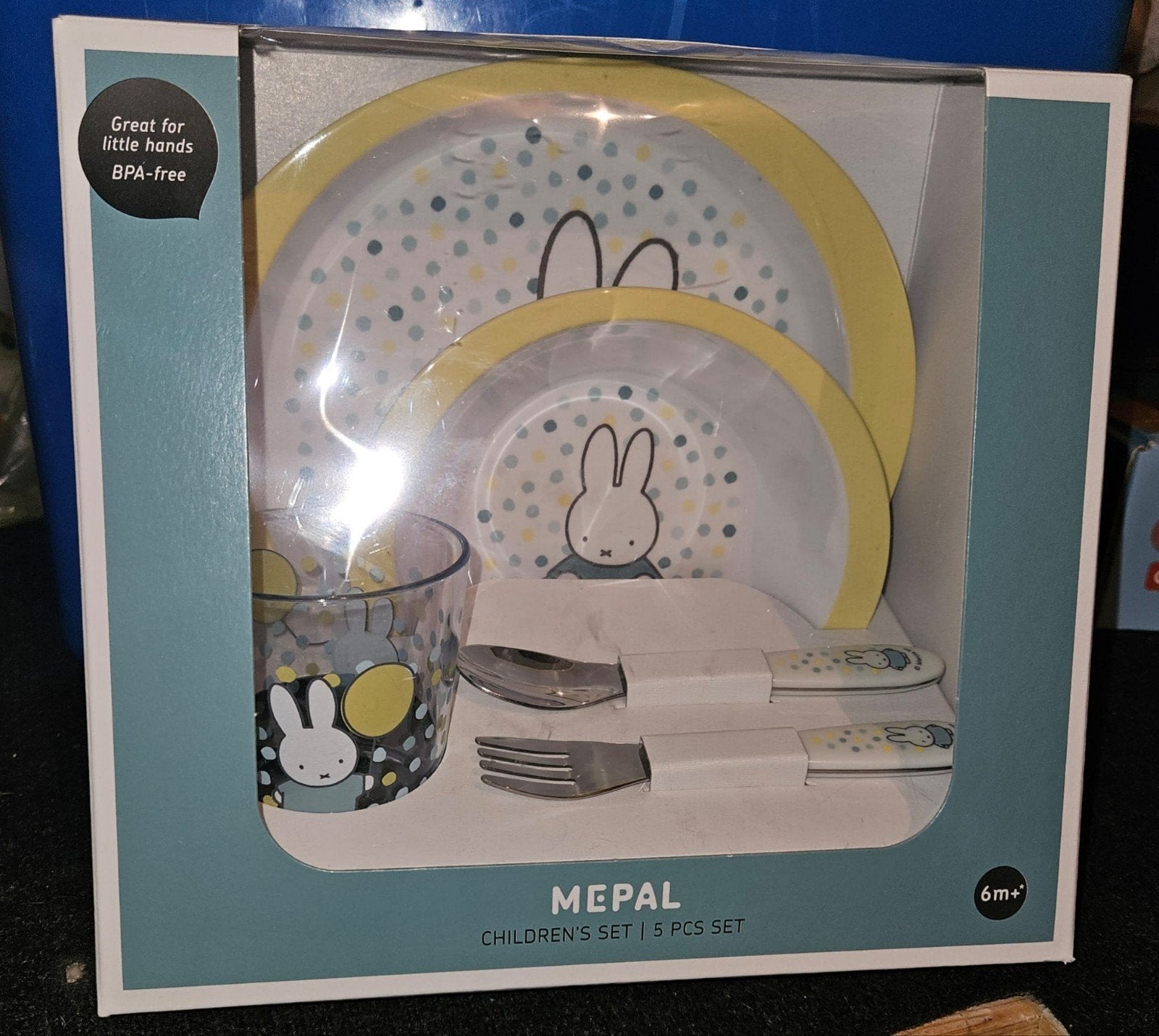 Mepal Nijntje 5-delige kinderservies set NIEUW in verpakking, Ophalen of Verzenden, Nieuw, Kraamcadeau
