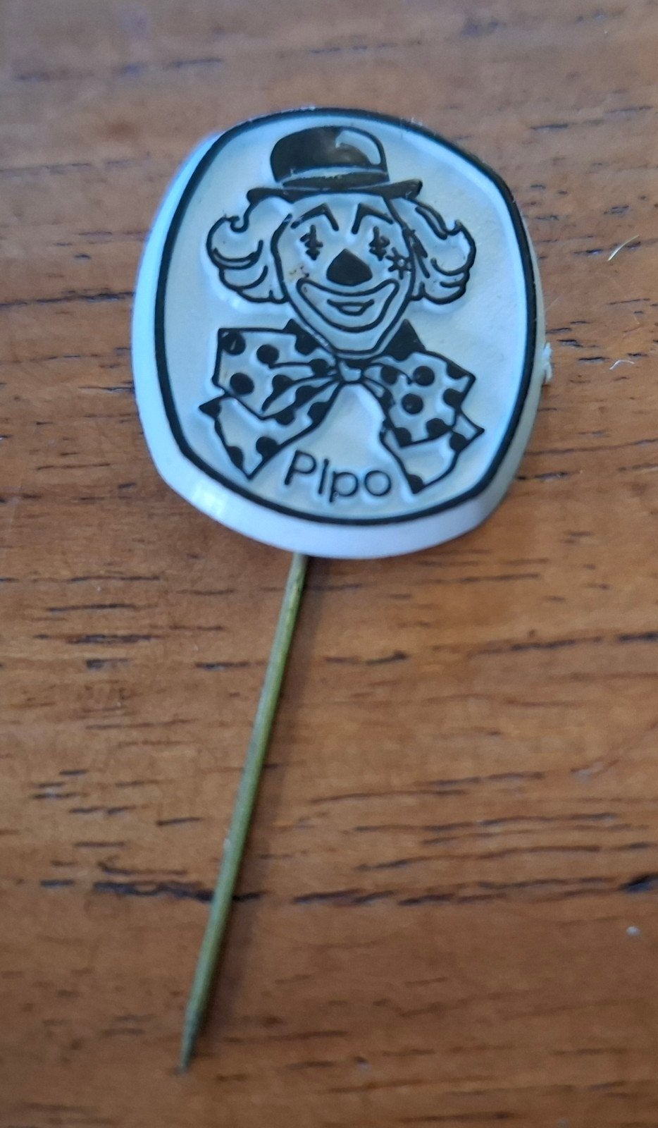 Vintage Pipo de Clown Speldje, Verzamelen, Ophalen of Verzenden, Gebruikt, Overige onderwerpen