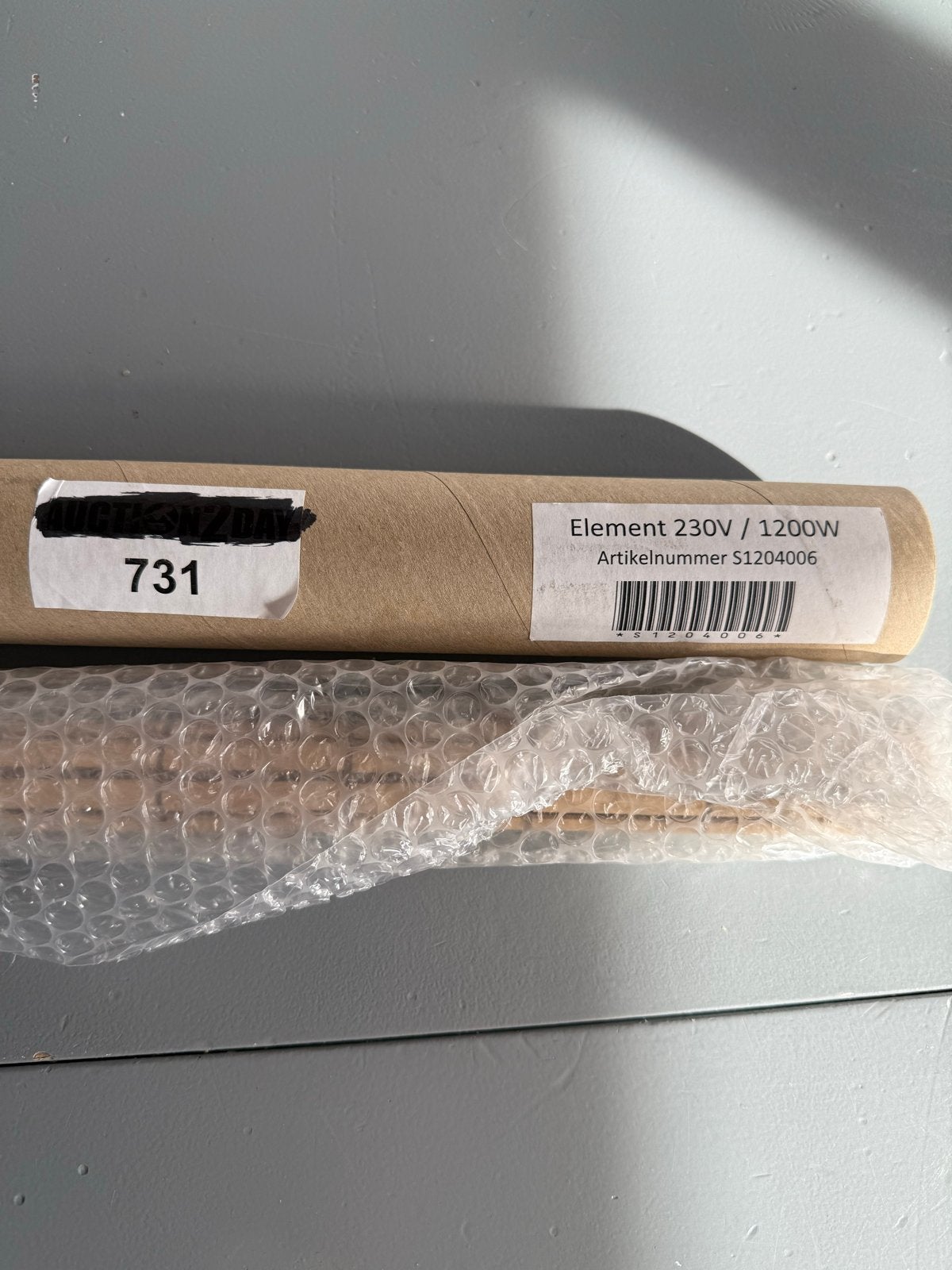 Inventum verwarmingselement 1200W 230V S1204006 nieuw, Witgoed en Apparatuur, Ophalen of Verzenden, Nieuw