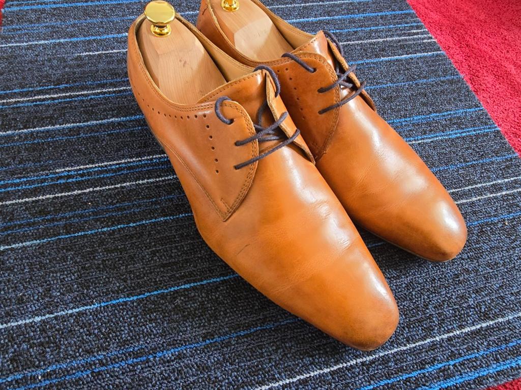 Sereniteit Leren Schoenen Maat 43 Cognac, Bruin, Ophalen of Verzenden, Sereniteit, Gedragen