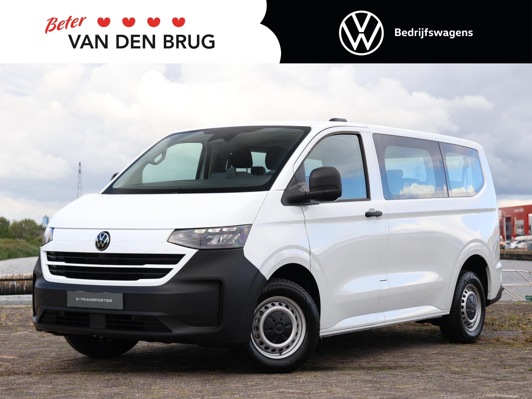 Volkswagen Transporter Kombi Taxi 136PK 71 kWh | Taxi uitvoe, Automaat, Zwart, 2000 kg, Volkswagen