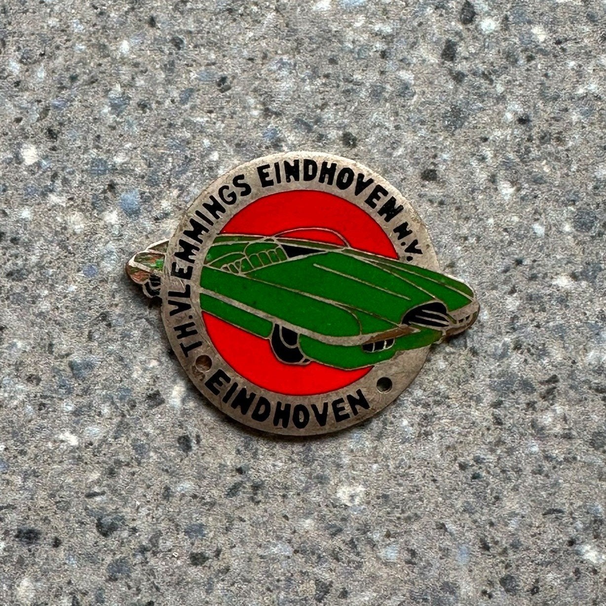 Oud dealer embleem Vlemmings, Ophalen of Verzenden, Gebruikt, Merk