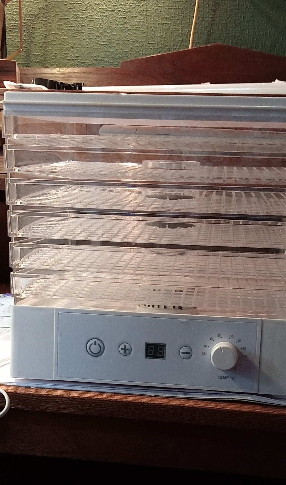 Vida XL Voedseldroger - 6 Laden, 250W, Ophalen