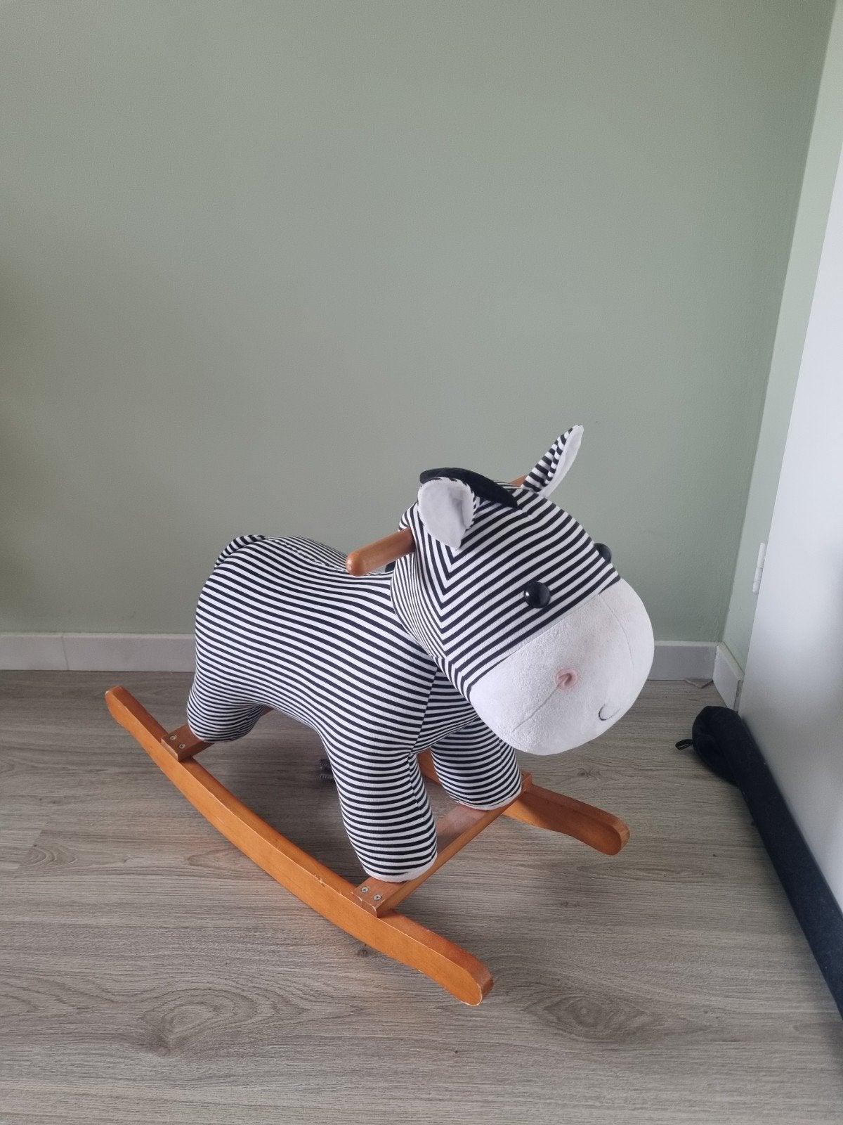 Zacht hobbelpaard zebra - zo goed als nieuw, Ophalen of Verzenden, Zo goed als nieuw
