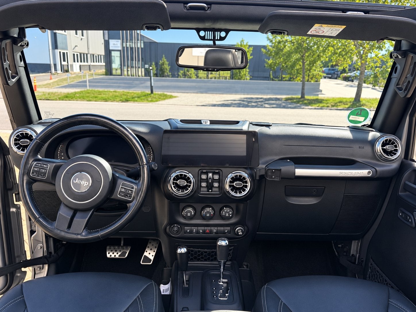 ‼️JEEP WRANGLER JK 3.6 V6 SAHARA EDITION FULL OPTION BJ2016, Auto's, Automaat, Dealer onderhouden, 450 kg, Leder