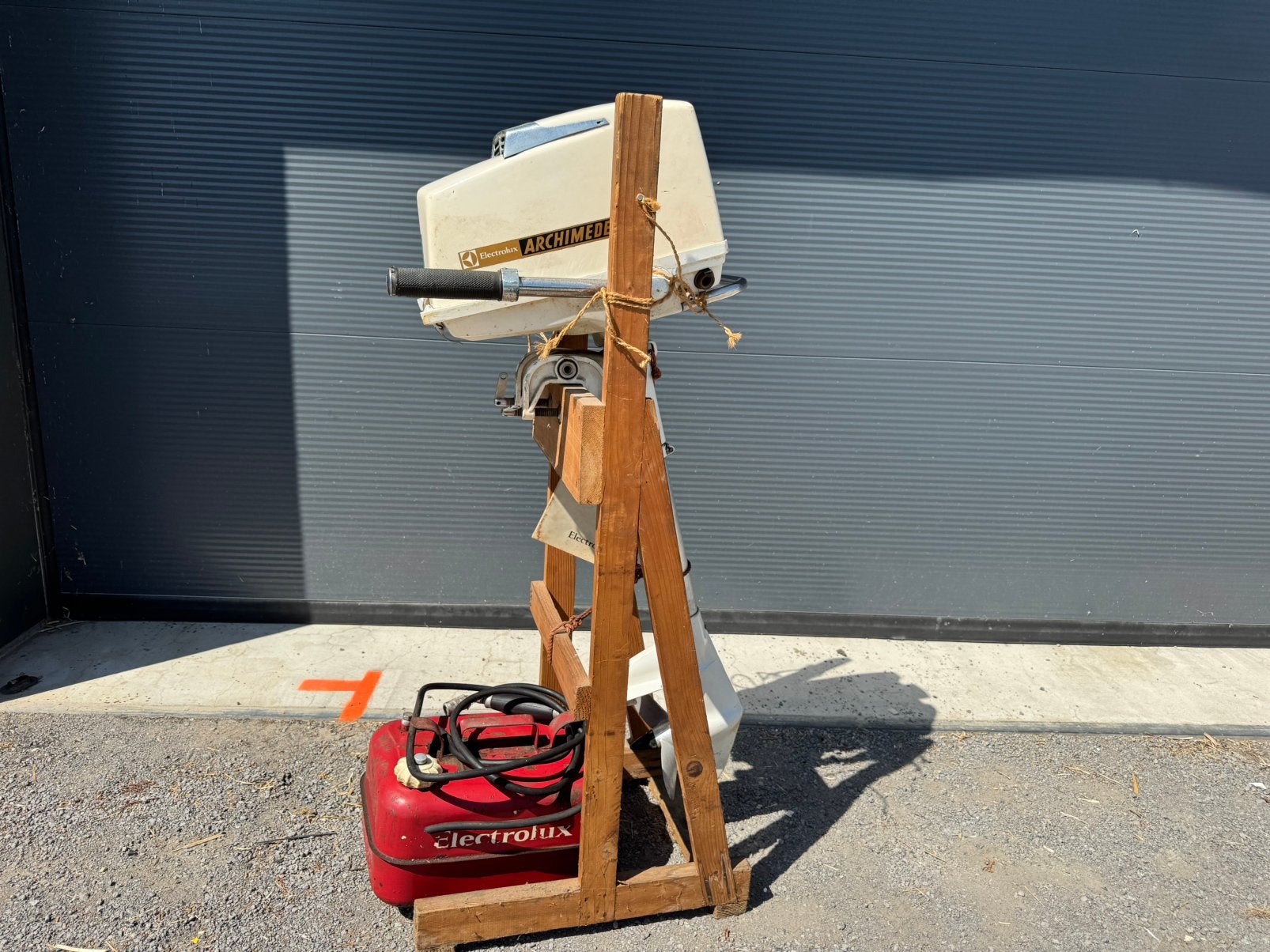 Electrolux Archimedes E-4 buitenboordmotor, Watersport en Boten, Ophalen, Motor en Techniek, Motorboot