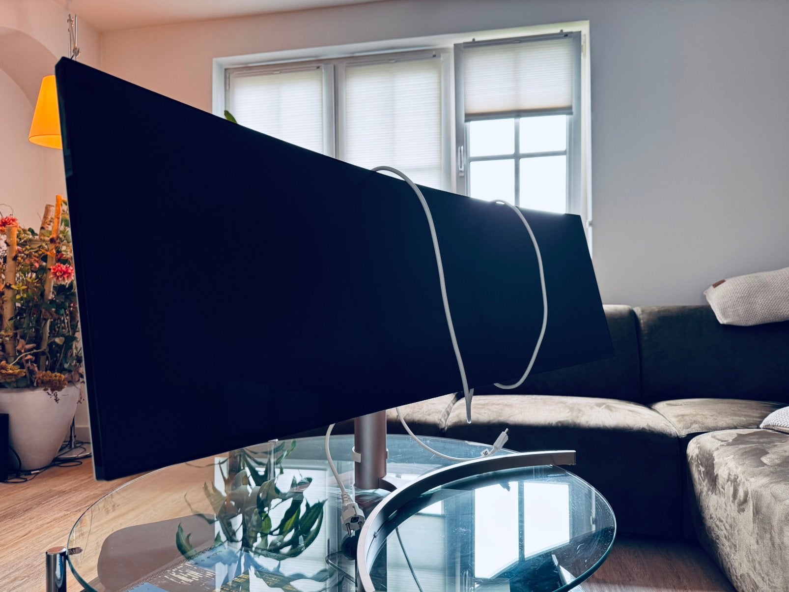 LG 49WL95C-W 49 inch Curved Ultrawide Monitor 5120x1440, Ophalen, Gebruikt, Curved, USB-C