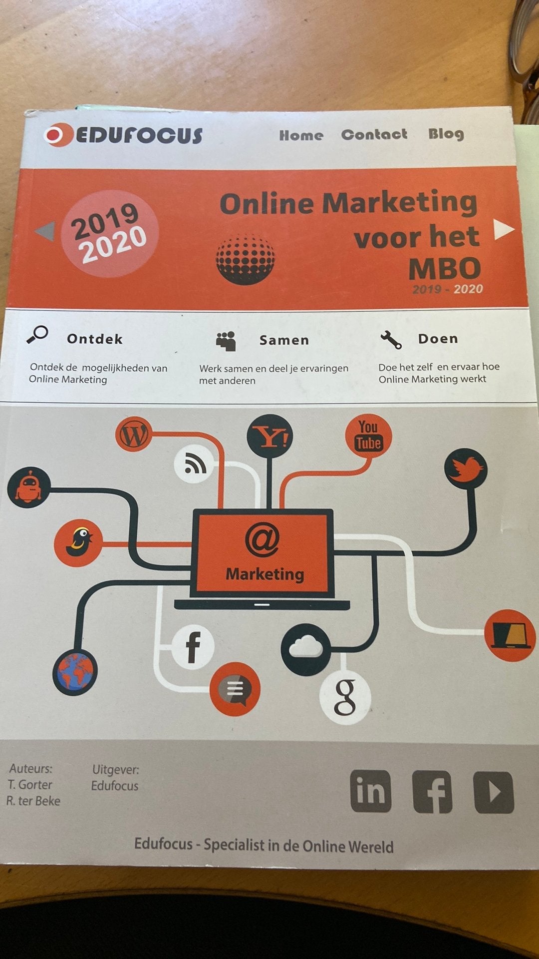 T. Gorter - 2019-2020, Ophalen of Verzenden, Zo goed als nieuw, T. Gorter; R. ter Beke