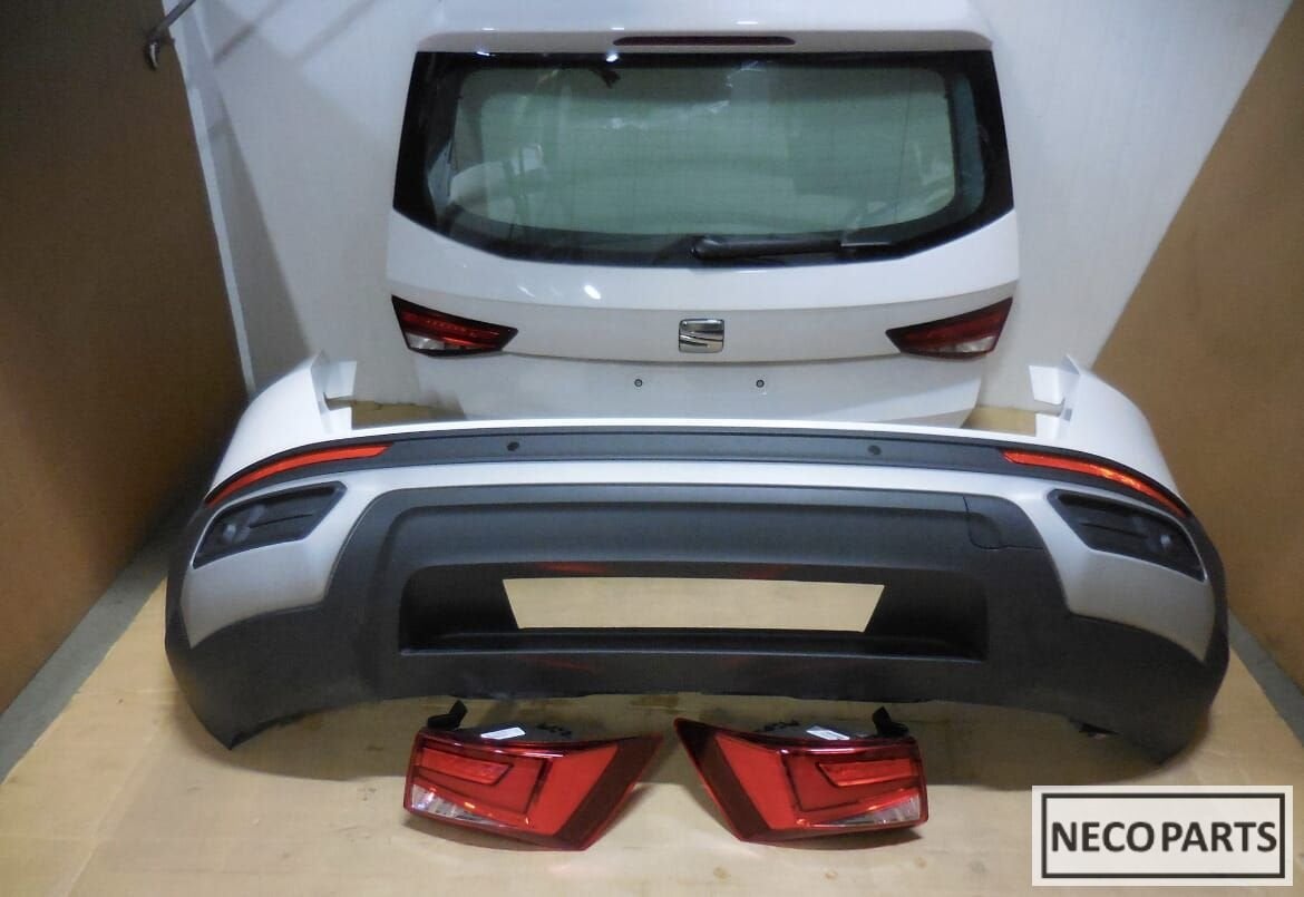 SEAT ATECA FACELIFT ACHTERKLEP ACHTERLICHT ACHTERBUMPER ORG., Gebruikt, -, -, Ophalen of Verzenden