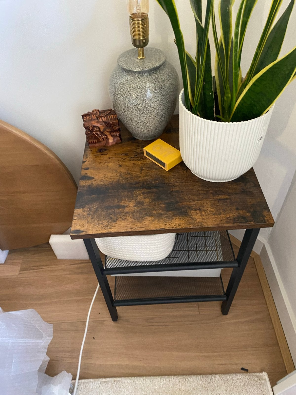 2 Nachtkastjes in Nieuwstaat - 2 nightstands like new!, Minder dan 55 cm, Vierkant, Zo goed als nieuw, Hout