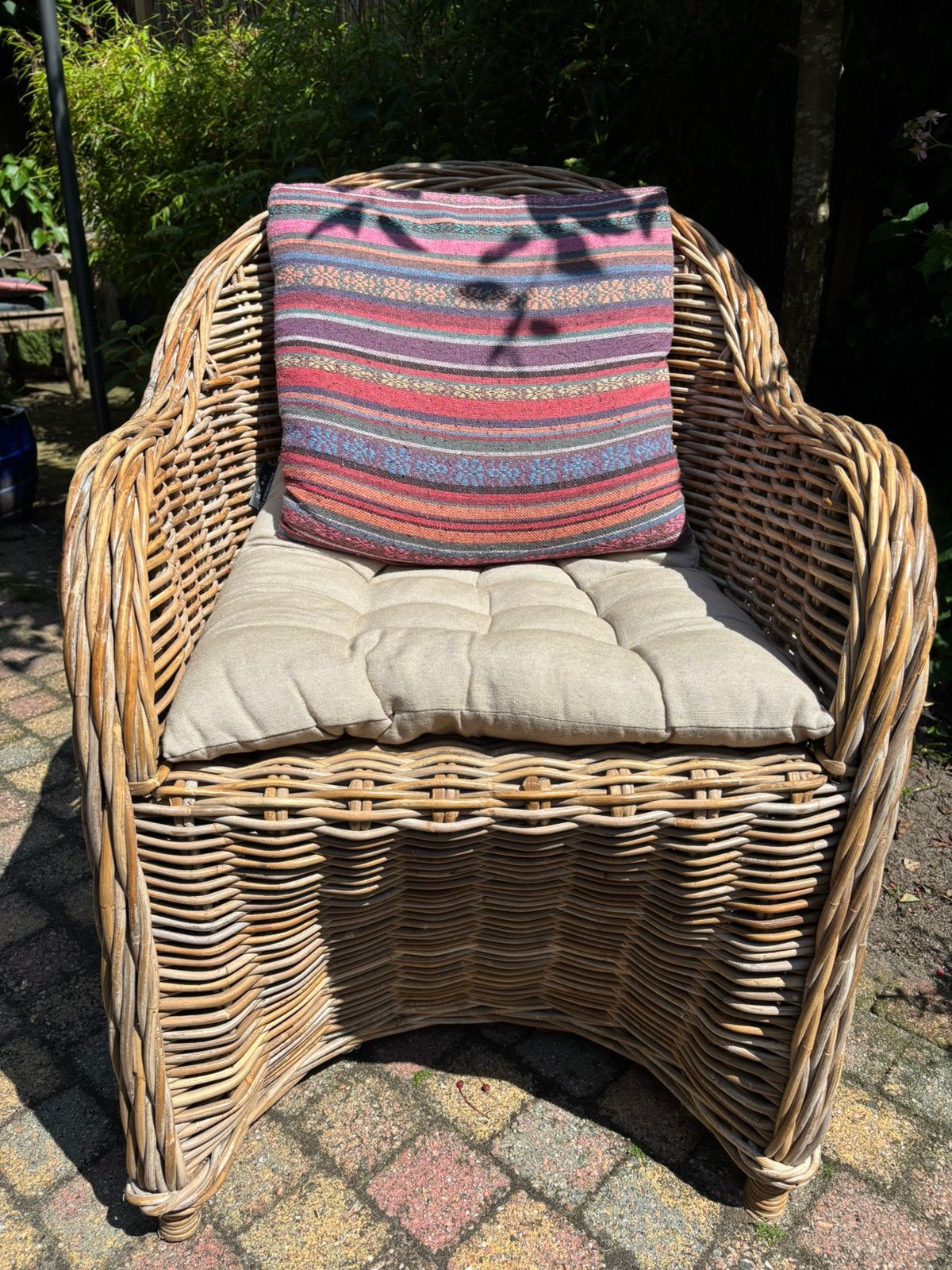 Privilege Rotan stoelen, Tuin en Terras, Tuinstoelen, Ophalen, Zo goed als nieuw, Rotan
