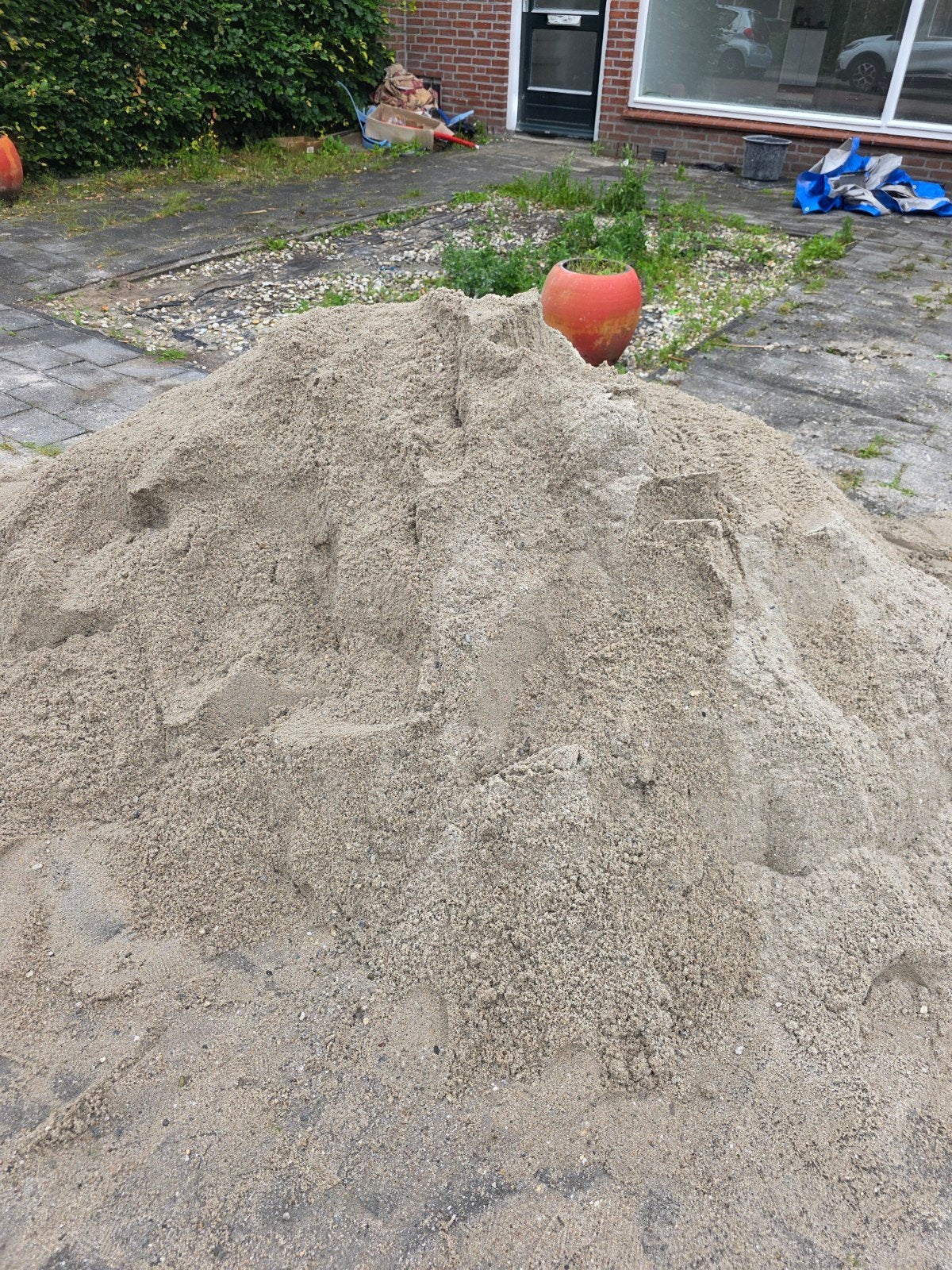 Gratis zand af te halen!, Ophalen of Verzenden, Gebruikt, Ophoogzand