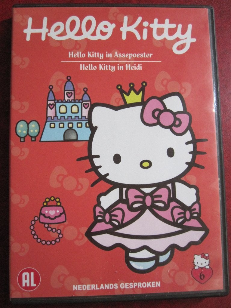 Hello Kitty in Assepoester & in Heidi, Serie, Zo goed als nieuw, Alle leeftijden, Amerikaans