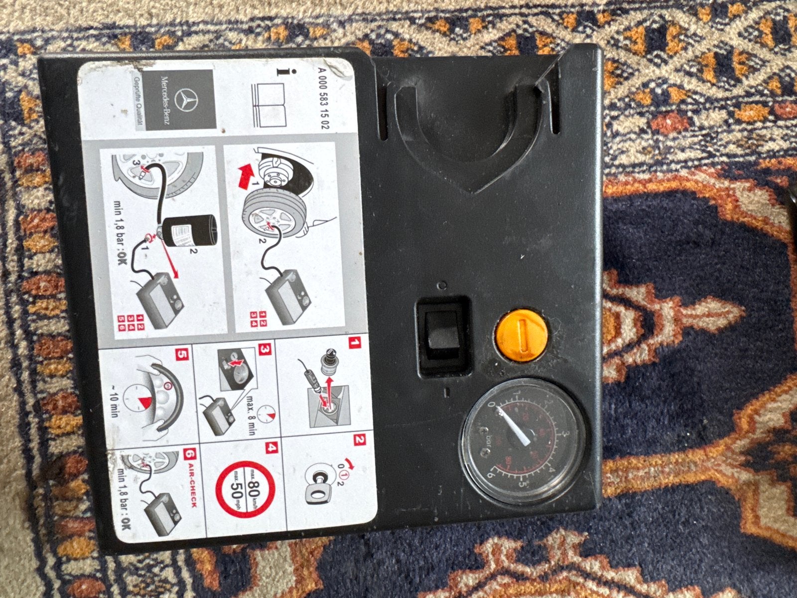Mercedes-Benz bandencompressor - A 000 583 15 02, Ophalen of Verzenden, Gebruikt