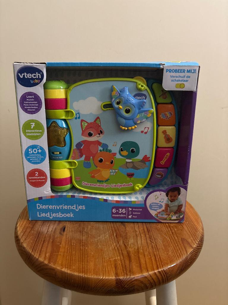 Dierenvriendjes Liedjesboek VTech, Kinderen en Baby's, Speelgoed | Vtech, Ophalen of Verzenden, Nieuw, 6 maanden tot 2 jaar