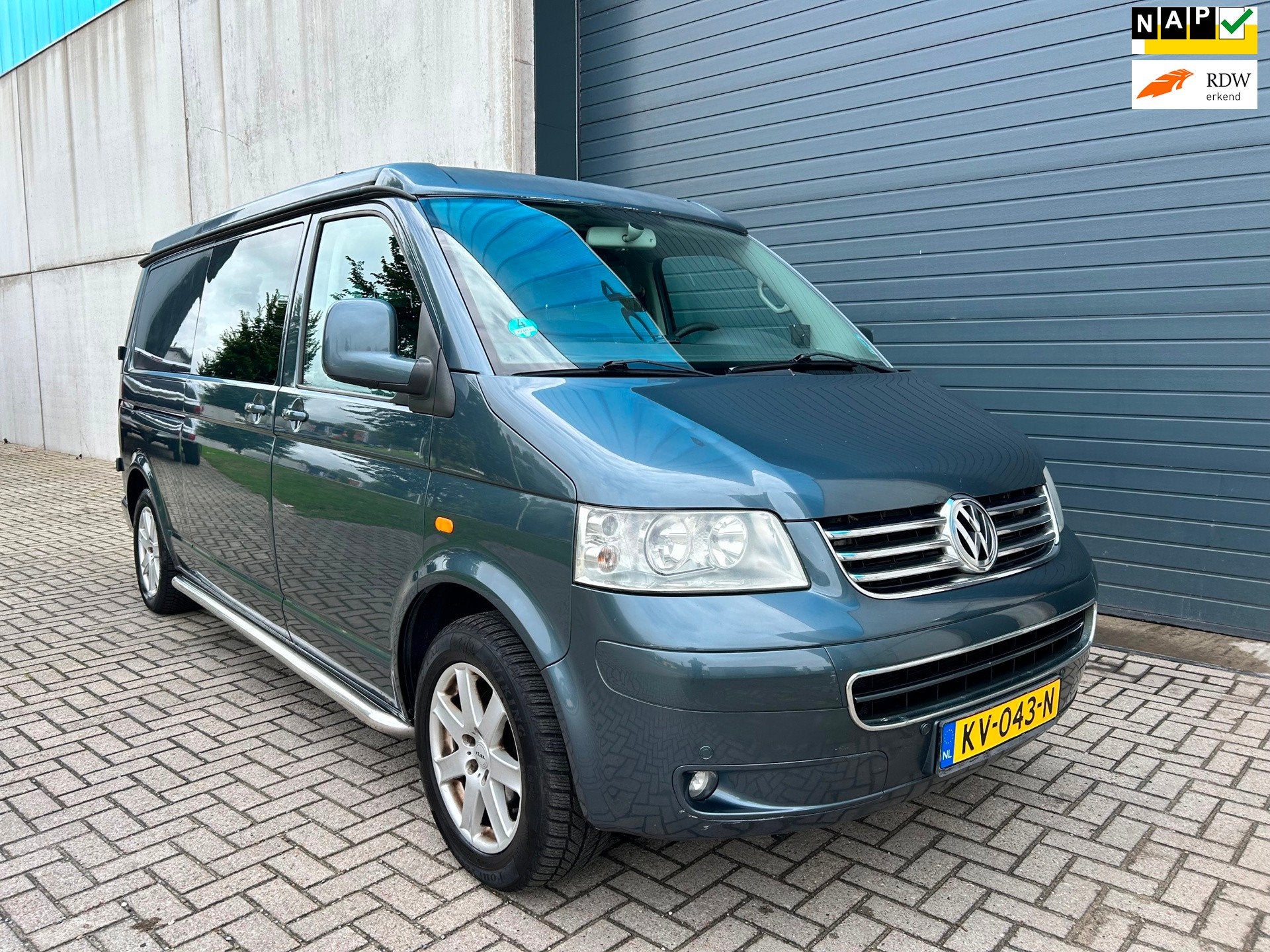 Volkswagen Transporter 2.5 TDI AUT BUSCAMPER HEFDAK, Caravans en Kamperen, Automaat, Buscamper of Camperbus, Volkswagen, Tot en met 2