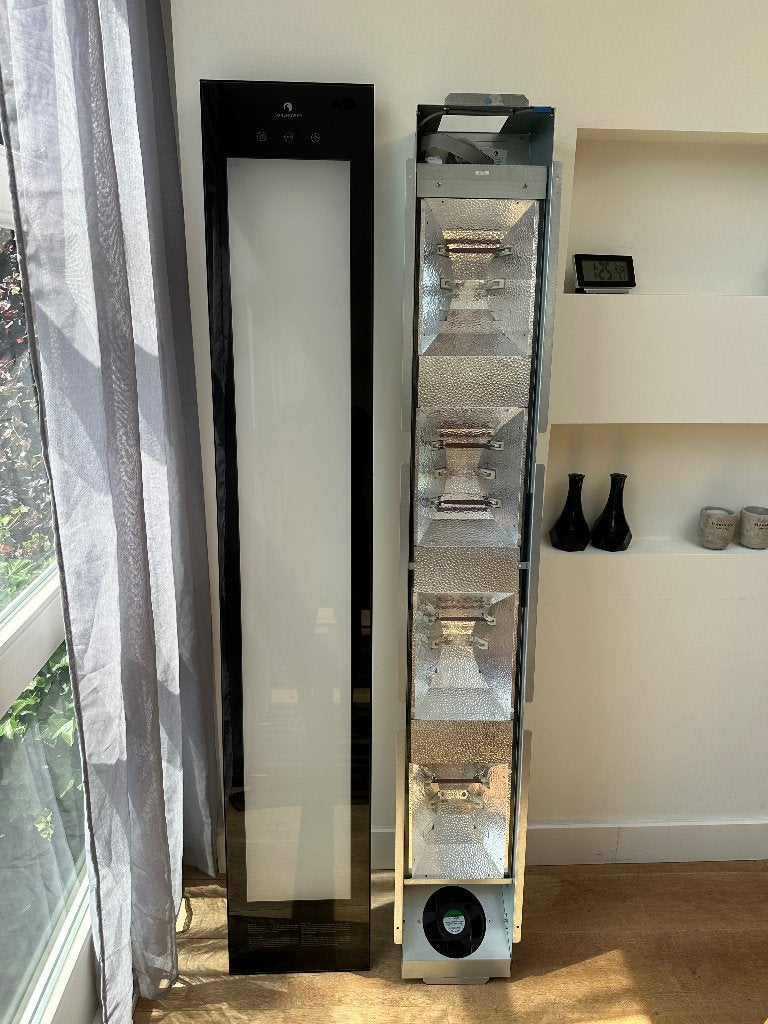 Sunshower Deluxe Black. Showroom model. 100% kalkvrij, Ophalen, Nieuw, Overige typen