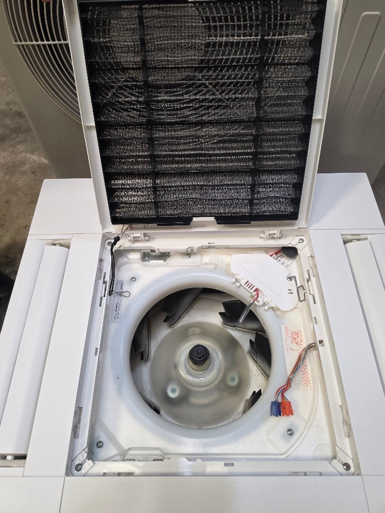 Refurbished cassette airco Mitsubishi Electric 7 kW, Koelen en Ontvochtigen, Timer, Refurbished, 3 snelheden of meer