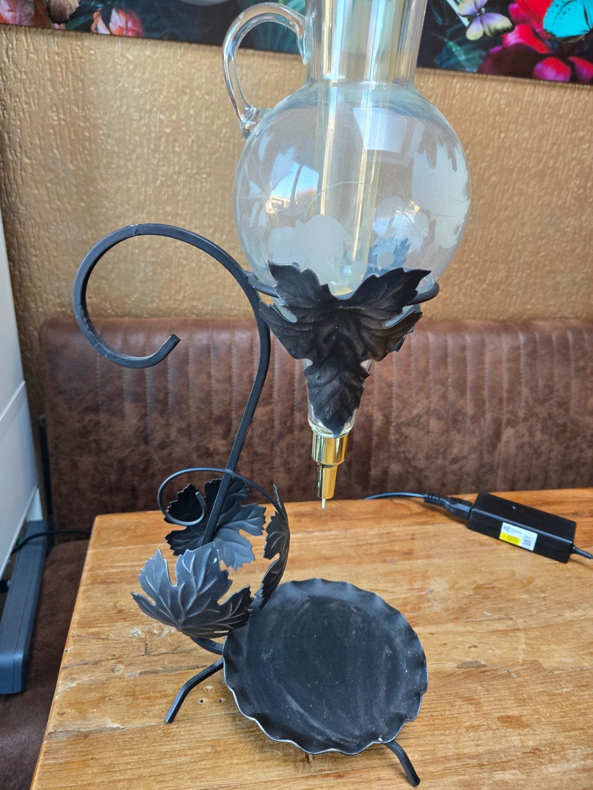 Antieke Wijn Decanter, Wijn Dispencer, Ophalen of Verzenden, Gebruikt, Overige gebieden, Overige typen