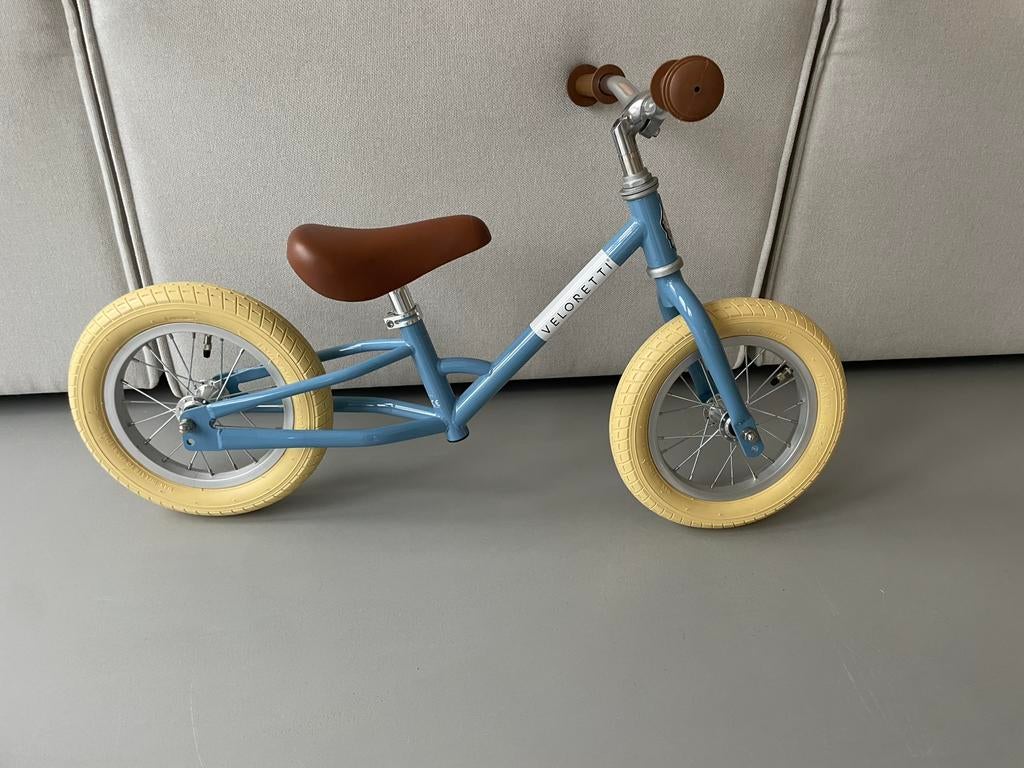 Veloretti loopfietsje blauw, nieuw, Ophalen, Zo goed als nieuw, Loopfiets