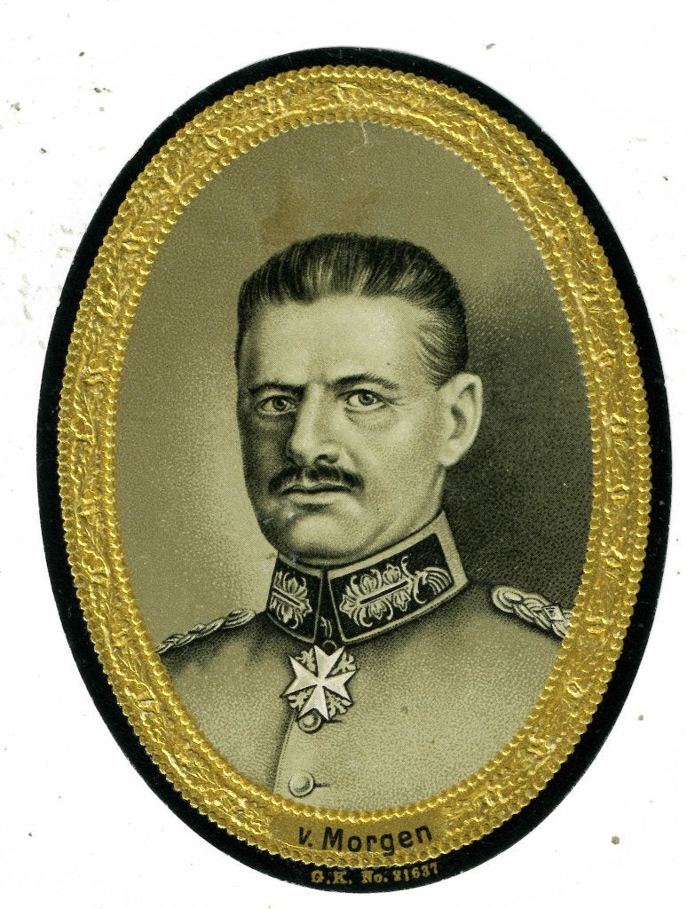 Médaillon GK  Von Morgan, Ophalen of Verzenden, Sigarenbandjes