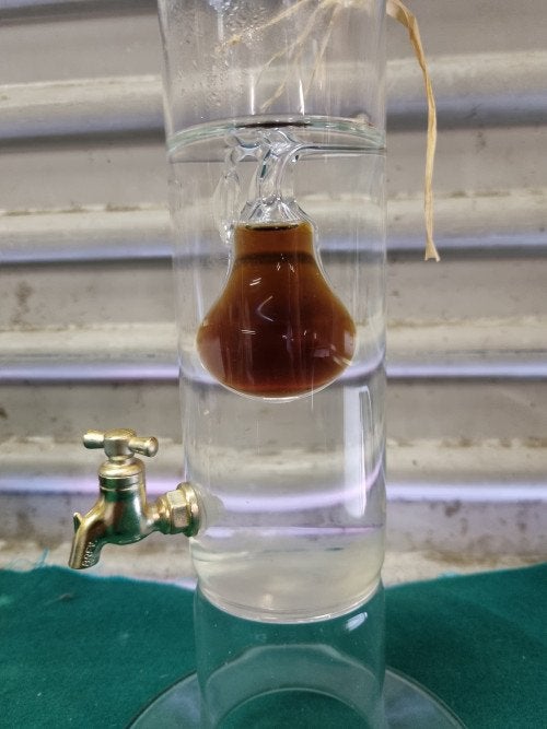 Sterke drankfles schnapsflasche, Verzamelen, Retro, Ophalen of Verzenden