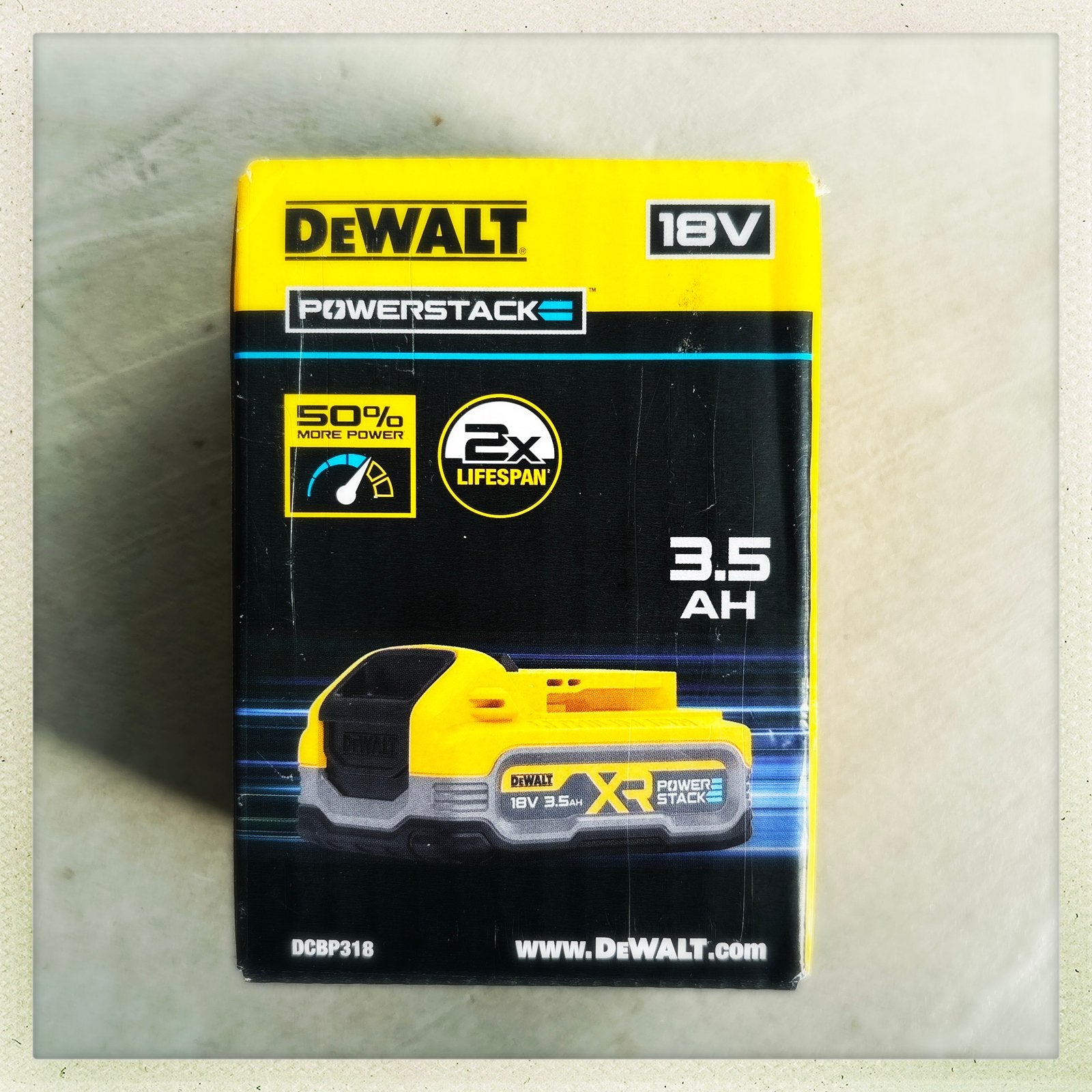 DeWalt DCBP318-XJ | Accu, Ophalen of Verzenden, Nieuw