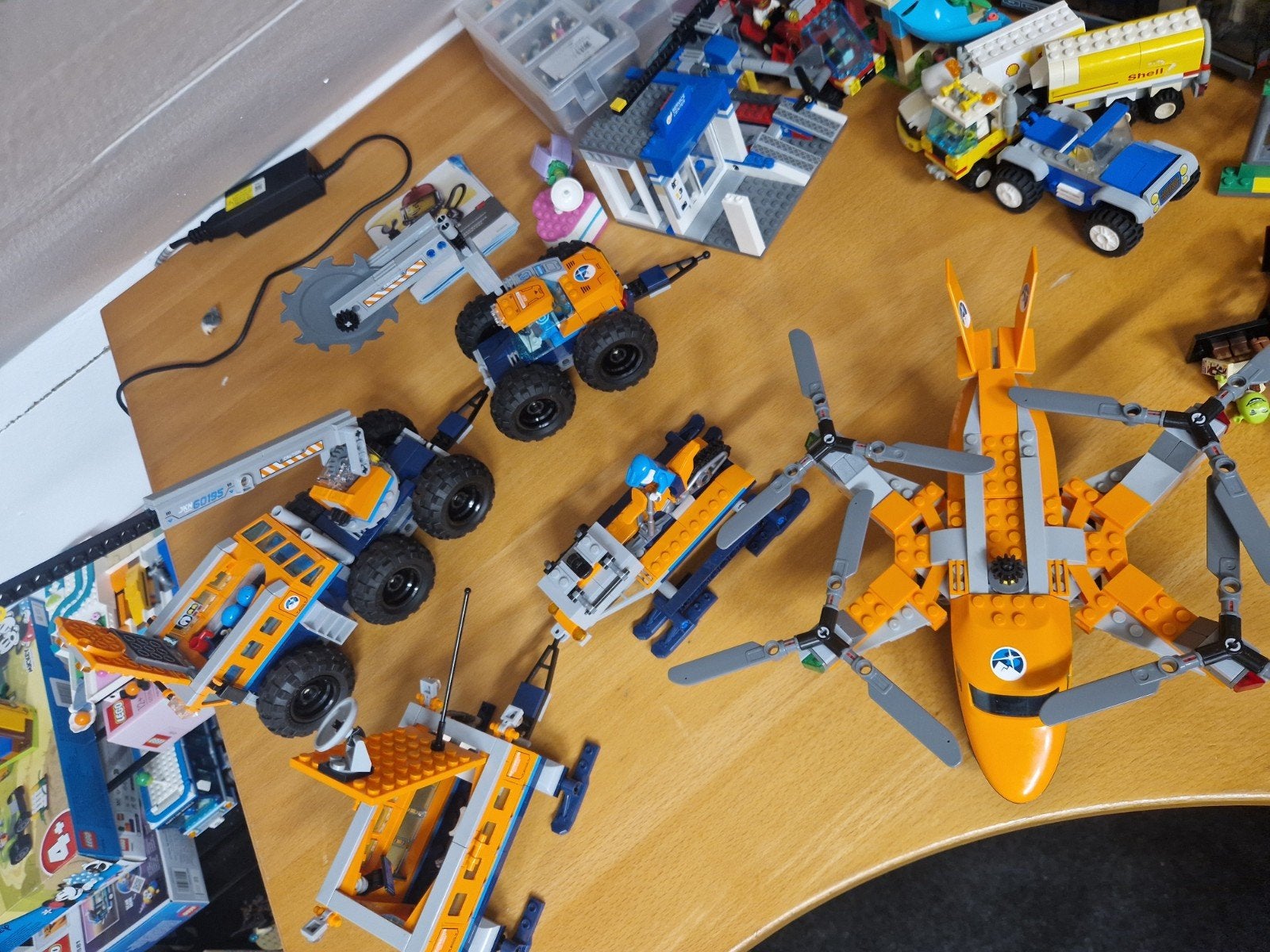LEGO City Arctische (60193) & Mobiele Basis (60195), Lego, Ophalen of Verzenden, City, Gebruikt