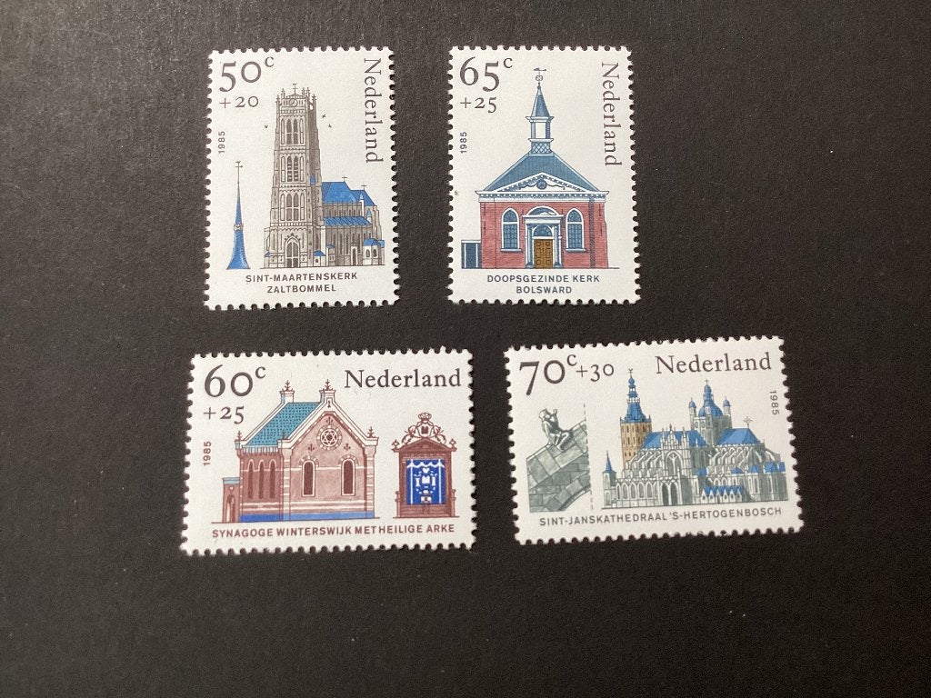 1985, Zomerzegels, 1324-1327, Postzegels en Munten, Verzenden, Na 1940, Postfris
