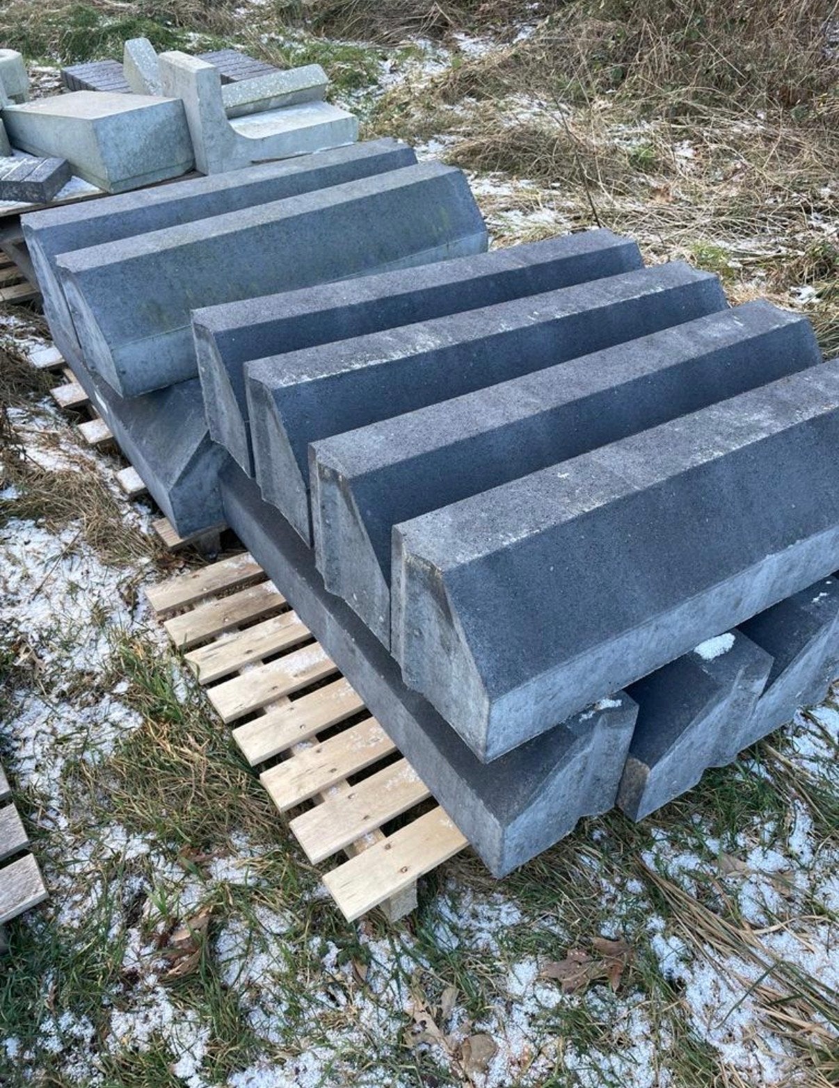 Opsluitbanden rws 13 stuks  - Grijs, Tuin en Terras, Overige typen, Nieuw, Ophalen of Verzenden, 10 m² of meer