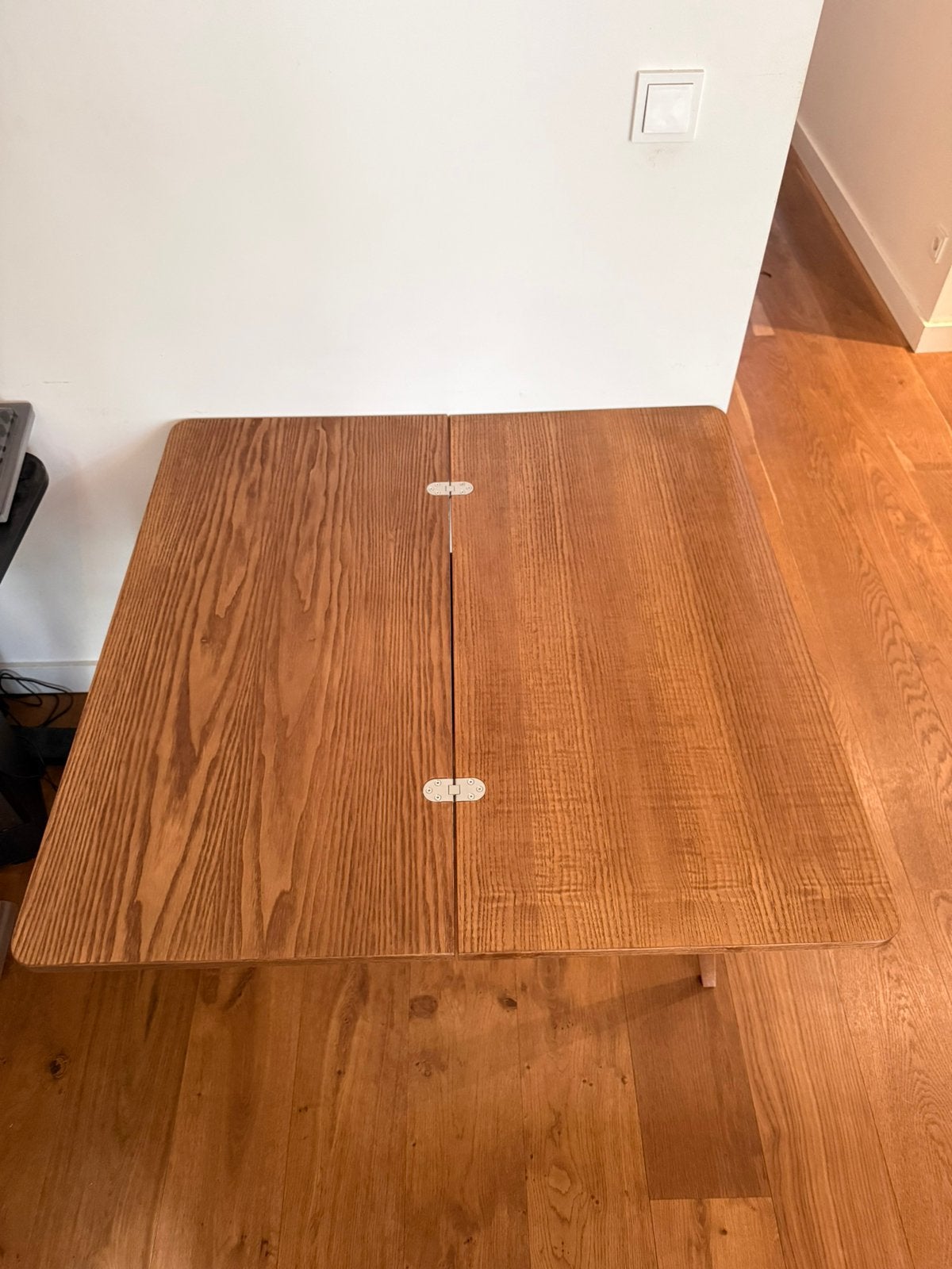 Extentable console table, Ophalen, Zo goed als nieuw, 25 tot 50 cm, Rechthoekig