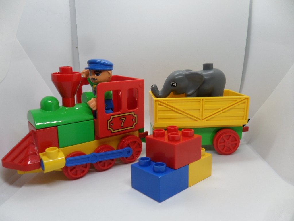 Duplo Mijn eerste trein met olifant, Ophalen of Verzenden, Duplo