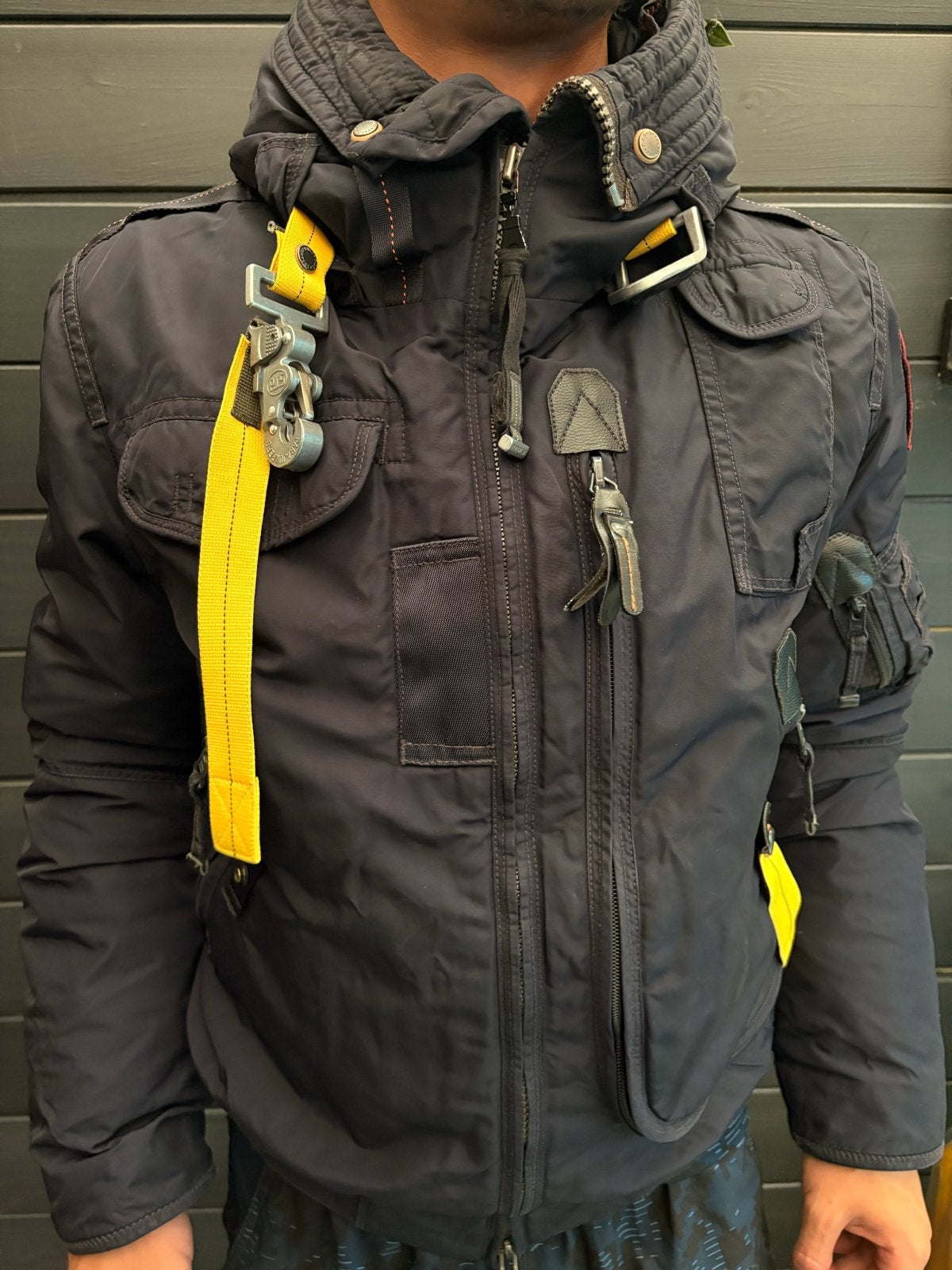 Parajumpers Gobi Bomberjack - Heren - Maat M - Zo goed als n, Ophalen of Verzenden, Zo goed als nieuw, Maat 48/50 (M), Blauw