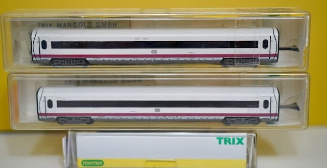 Minitrix Spur N 12998 Personenwagen ICE-Wagen der DB in OVP, Hobby en Vrije tijd, Modeltreinen | N-Spoor, Gelijkstroom, Verzenden