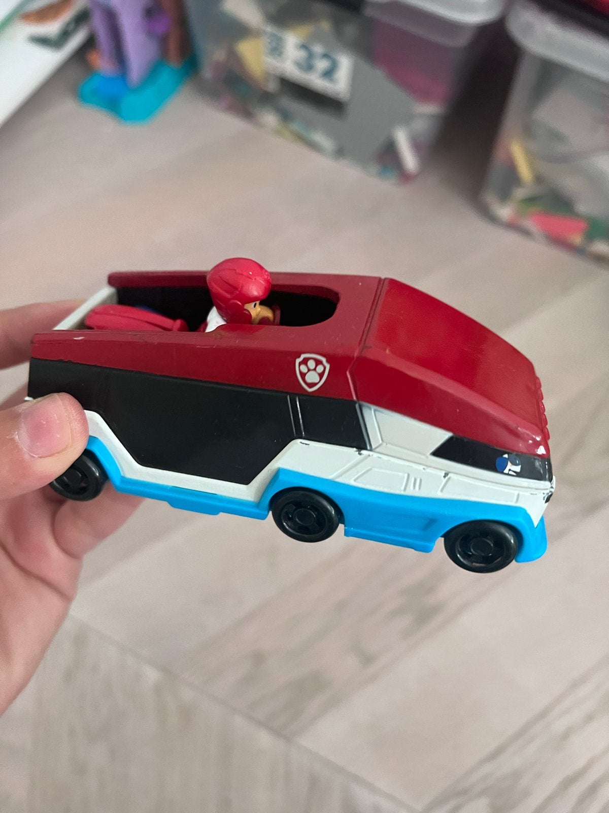 Paw Patrol Ryder's Rescue met figuur, Ophalen of Verzenden, Gebruikt