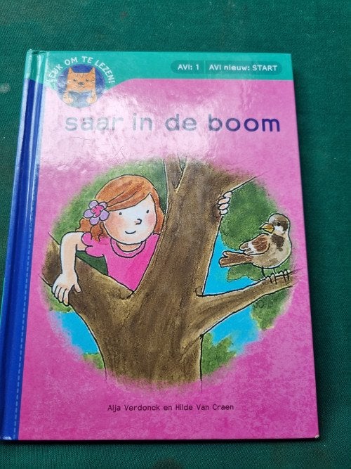 boek saar in de boom alja verdonk, Ophalen of Verzenden