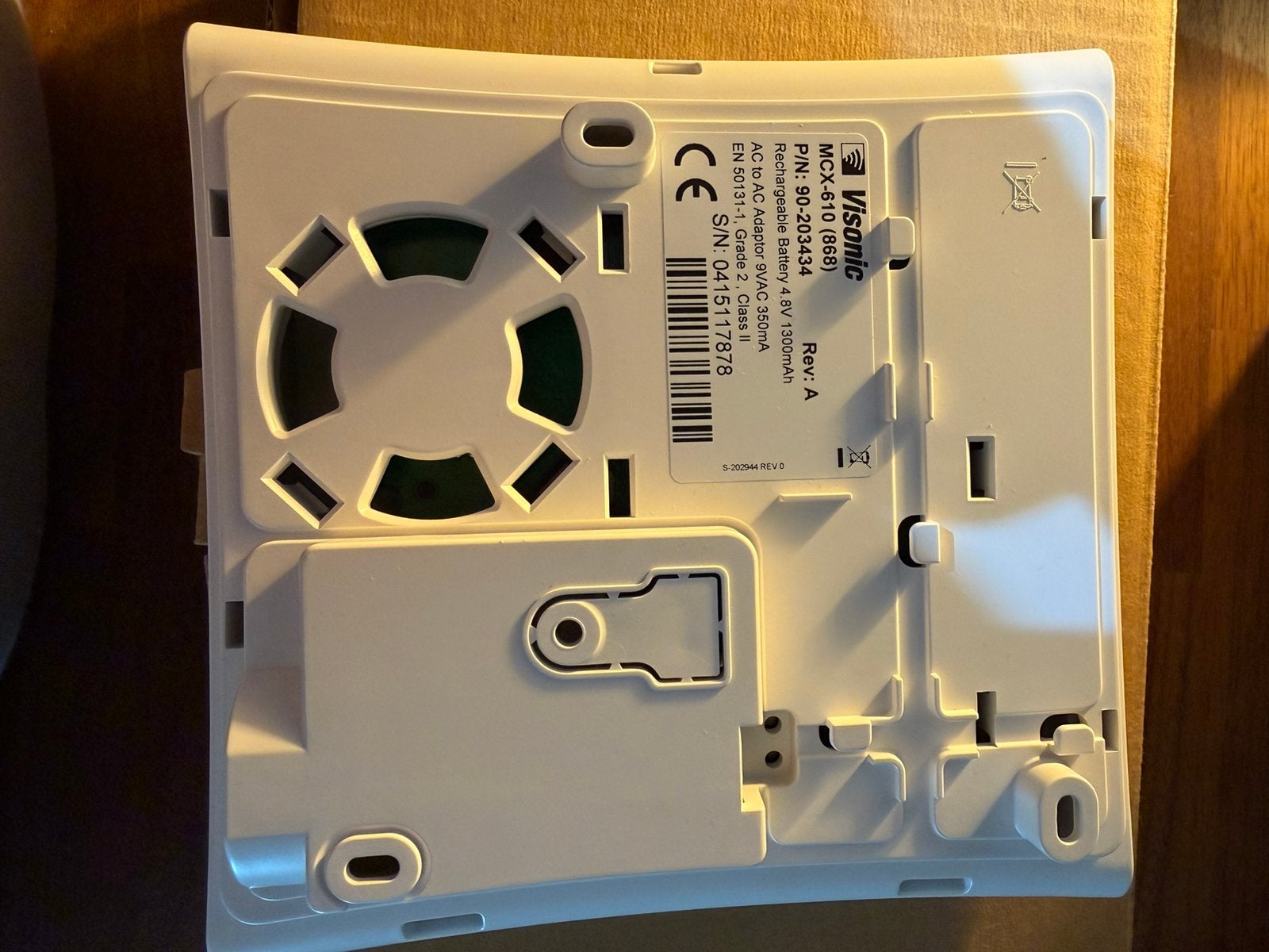 Visonic MCX-610 Draadloze Sirene voor Alarmsysteem, Sirene, Ophalen of Verzenden, Zo goed als nieuw, Overige soorten