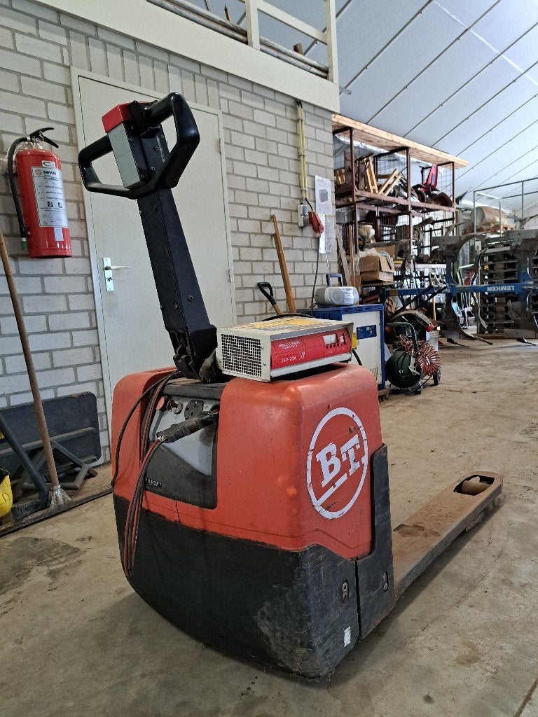 electr, palletwagen, Ophalen, Gebruikt