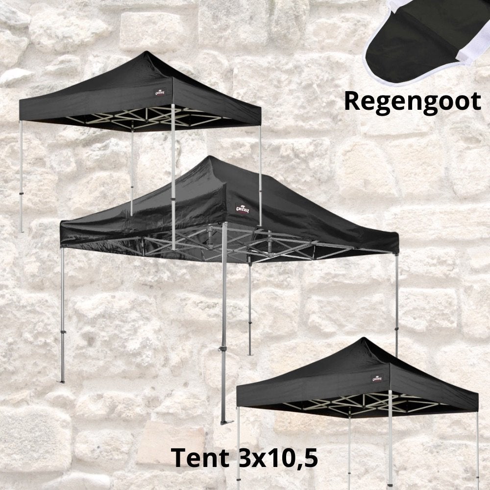 Up Partytent 3 x 10,5 meter huren Nijmegen, Ophalen, Zo goed als nieuw, Overige