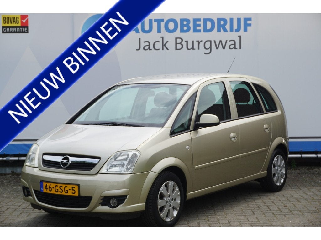 Opel Meriva 1.6-16V Temptation Airco | Cruisecontr. *Meeneem, Auto's, Opel, Bedrijf, Te koop, Meriva, ABS, Airbags, Airconditioning