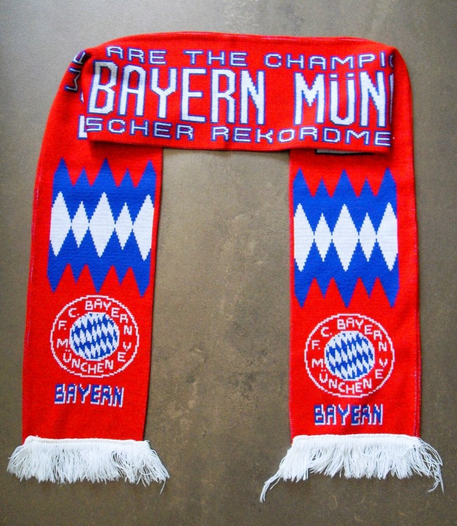 FC Bayern München Sjaal, Ophalen of Verzenden, Zo goed als nieuw, Buitenlandse clubs, Vaantje of Sjaal