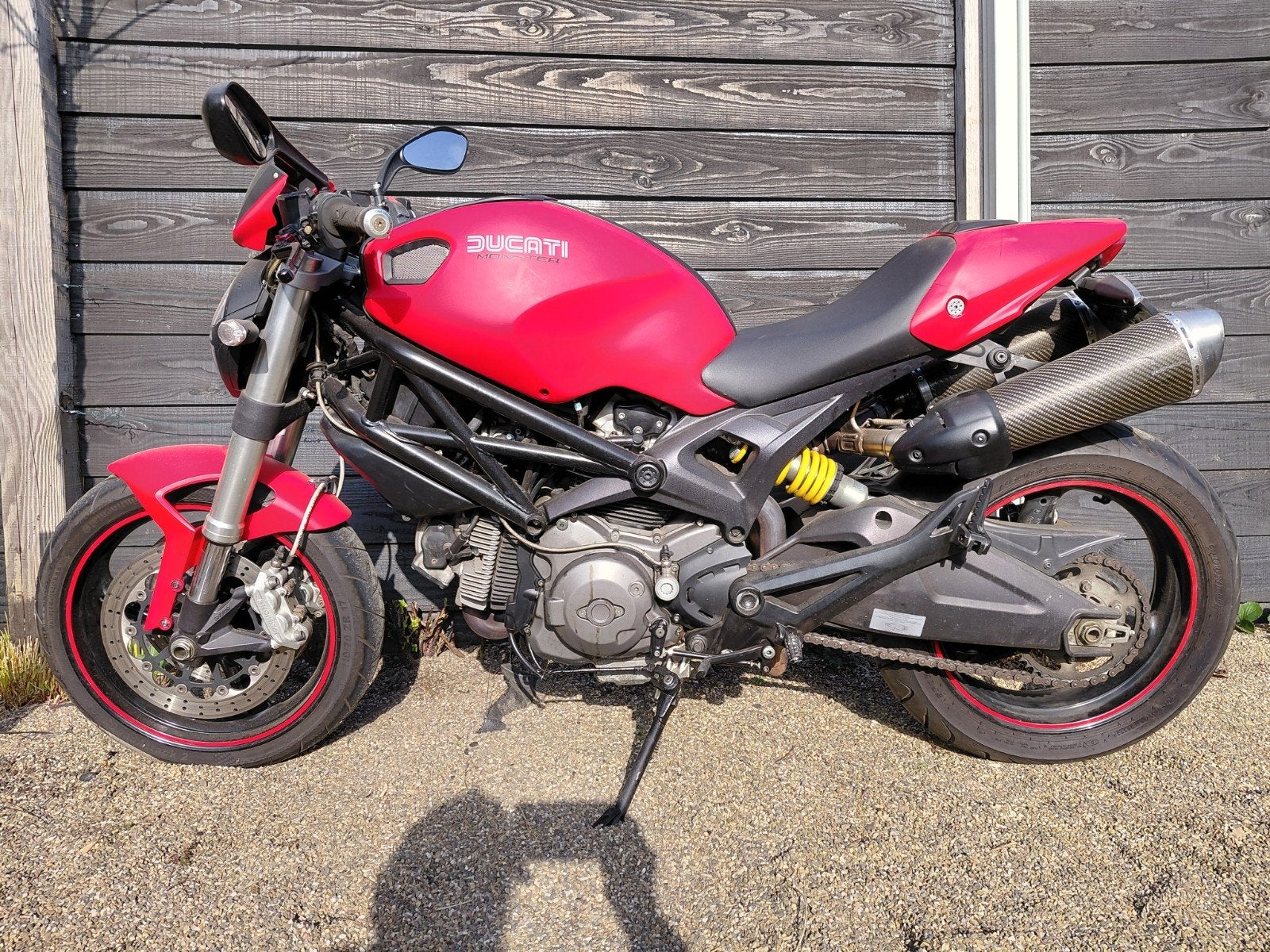 Ducati Monster 696 plus, Motoren, 2 cilinders, Gebruikt, Particulier, Minimaal motorrijbewijs A2