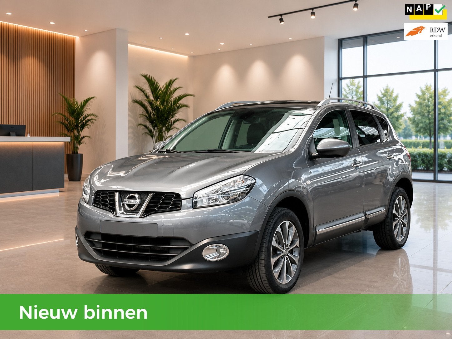 Nissan Qashqai 1.6 NAP Panoramadak Airco Trekhaak 1e Eigenaa
