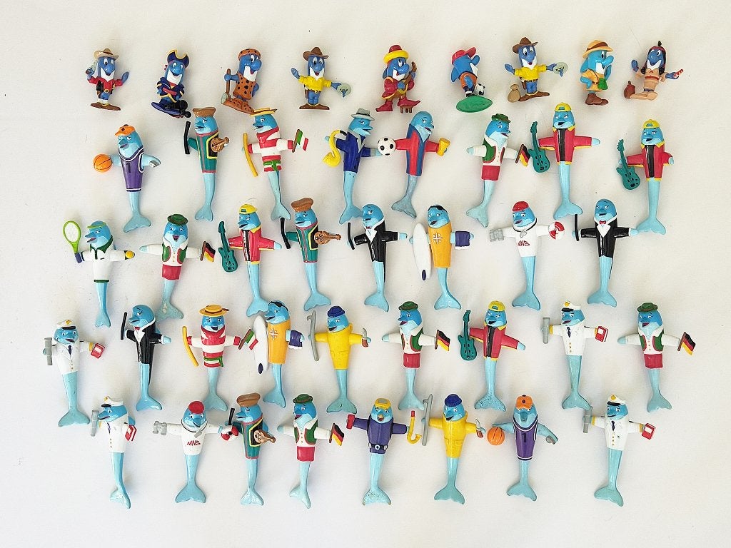 poppetjes Novotel Dolfi's, Verzamelen, Poppetjes en Figuurtjes, Gebruikt, Verzenden