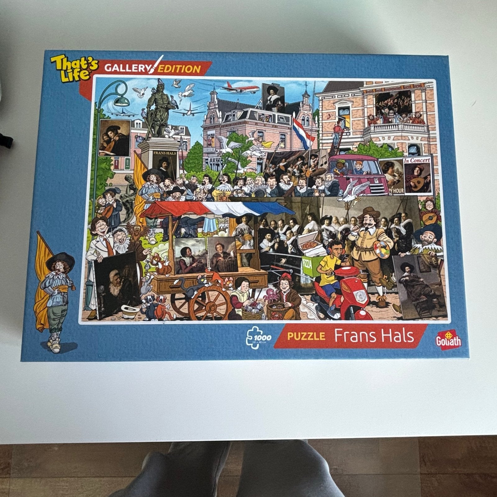 That's Life Gallery Edition Frans Hals 1000 stukjes, Ophalen of Verzenden, 500 t/m 1500 stukjes, Zo goed als nieuw, Legpuzzel