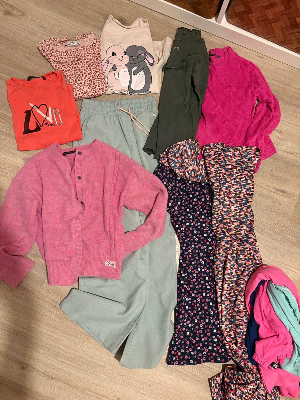Kledingpakket Nono bnosy o’chill maat 134/140, Ophalen of Verzenden, Gebruikt, Meisje, Broek