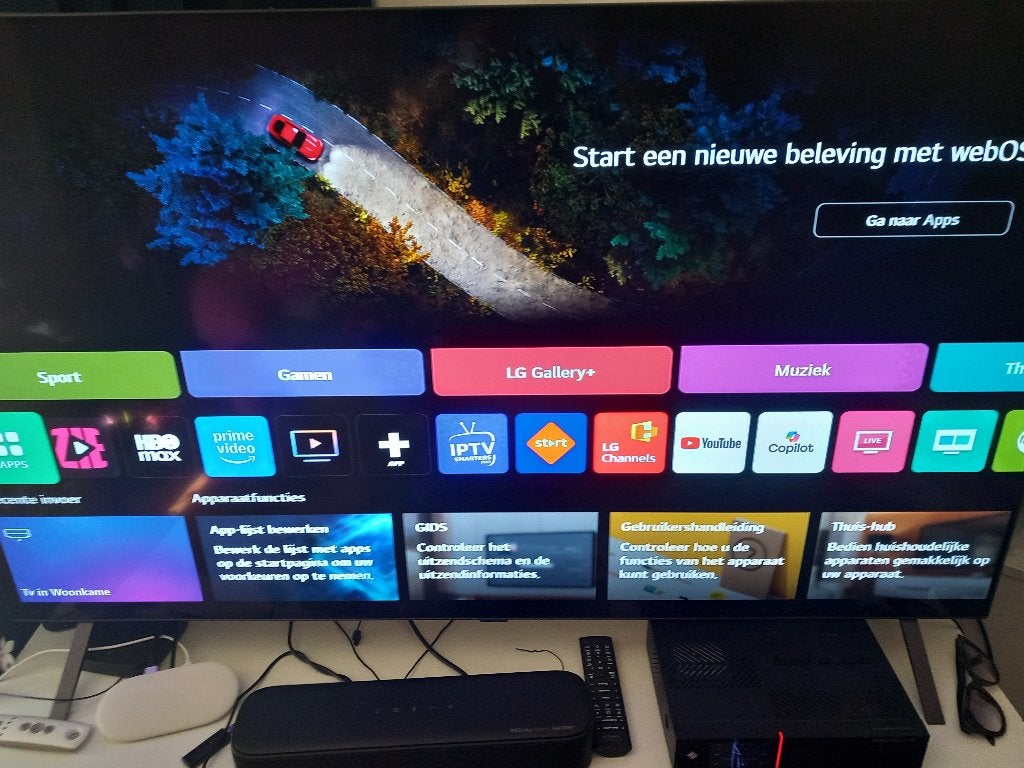 lg oled 55 inch, Ophalen, Zo goed als nieuw, 100 cm of meer, 4k (UHD)