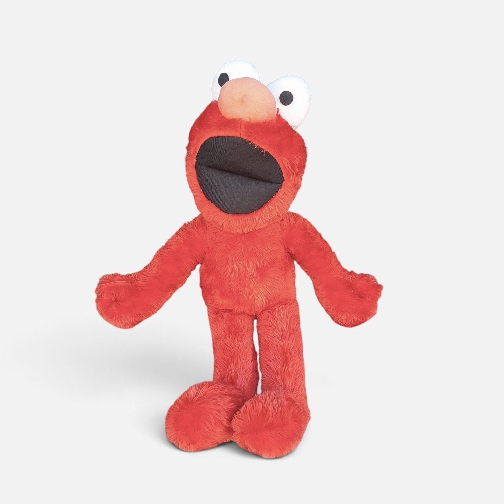 Vintage Elmo knuffel Sesamstraat - 95 cm, Kinderen en Baby's, Gebruikt, Overige merken, Overige karakters, Overige typen